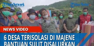 6 DESA TERISOLASI di Majene, Relawan Kesulitan Salurkan Bantuan, Pak Jokowi Tolong Bantu Kami