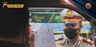 Wajib Tunjukan Surat STRP, Polisi Perketat Masuk Kota Demak