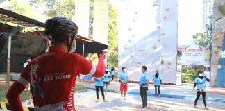 Gubernur Ganjar Semangati Atlet Pelatda PON Jateng di Kompleks Jatidiri