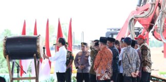 Groundbreaking Masjid Negara di IKN, Jokowi : Merepresentasikan Kemajemukan Indonesia