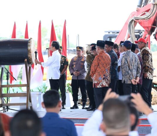 Groundbreaking Masjid Negara di IKN, Jokowi : Merepresentasikan Kemajemukan Indonesia