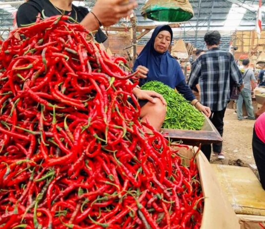 Harga Cabai Keriting Tembus Rp 100 Per Kg Usai Pemilu, Pedagang di Pasar Wage Purwokerto Menjerit