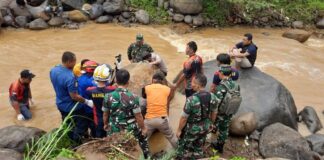 Pencari Rumput di Limpung Batang Tewas Tertimpa Batu Besar di Bantaran Kali Petung