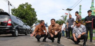 Gubernur Minta Perbaikan Jalan Rusak di Jateng dikebut