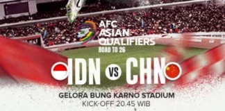 Formasi Potensial Timnas Indonesia Saat Hadapi China di Kualifikasi Piala Dunia 2026