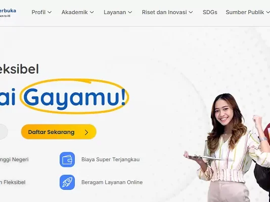 Kuliah Online Hemat di UT, Ini Rincian Biaya Pendidikan Tahun 2025