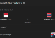 Semifinal AFF U-23 2025: Indonesia Tantang Thailand di GBK Malam Ini