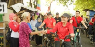 Gowes Pagi Wali Kota Agustina, Menyusuri Sejarah, Menyulam Harapan untuk Kota Lama