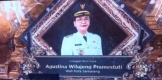 Wali Kota Semarang Agustina Raih Penghargaan Pemimpin Perempuan Terpopuler