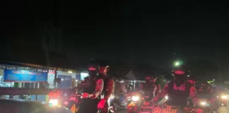 Polres Kendal Gelar Patroli Skala Besar, Pastikan Kamtibmas Aman Saat Libur Nasional