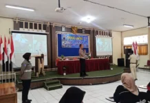 Satlantas Polres Kendal Edukasi Pelajar SMKN 2 Kendal soal Tertib Berlalu Lintas dan Operasi Zebra Candi 2025