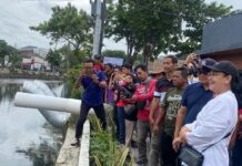 Antisipasi Resiko Banjir, Warga Kerja Bhakti Bersih- bersih Kali Banger, Pemkot Turunkan Alat Berat