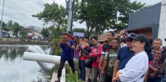 Antisipasi Resiko Banjir, Warga Kerja Bhakti Bersih- bersih Kali Banger, Pemkot Turunkan Alat Berat