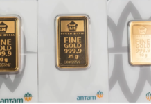Kilau Emas Antam di Pegadaian Makin Terang, Harga Tembus Rp3,25 Juta per Gram