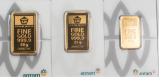 Kilau Emas Antam di Pegadaian Makin Terang, Harga Tembus Rp3,25 Juta per Gram