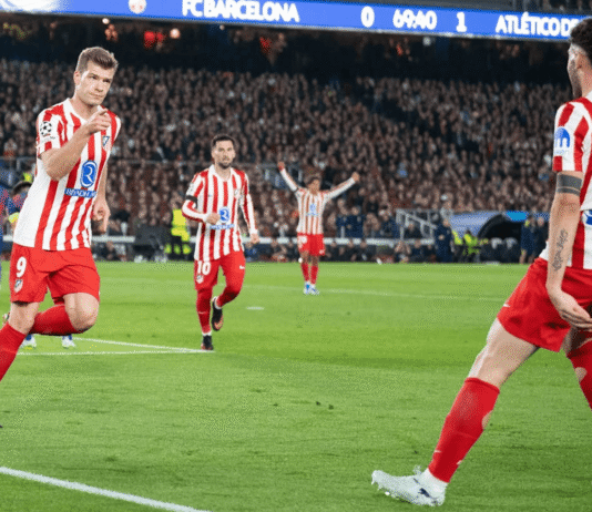 Atletico Madrid curi kemenangan krusial 2-0 di markas Barcelona