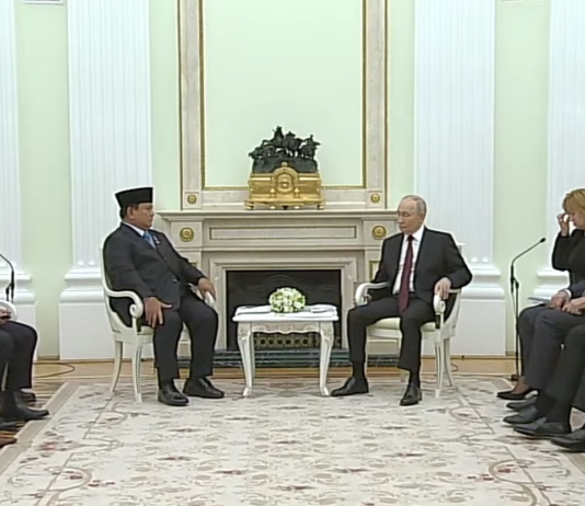 Prabowo Subianto Temui Vladimir Putin di Moscow, Pererat Kerjasama Strategis
