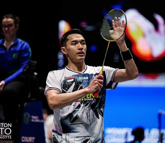 Jonatan Christie Tampil Dominan, Remukkan Perlawanan Tunggal Putra Malaysia