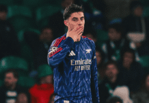 Kai Havertz Bawa Arsenal Menang Dramatis atas Sporting CP