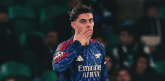Kai Havertz Bawa Arsenal Menang Dramatis atas Sporting CP