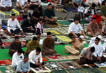 Gema Takbir di Simpanglima: Ribuan Warga Semarang Padati Salat Idulfitri 1447 H