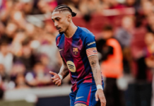 Raphinha Menggila, Barcelona Benamkan Sevilla 5-2 di Camp Nou