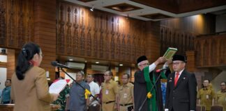 Wali Kota Agustina Resmi Lantik Handi Priyanto Sebagai Sekda Kota Semarang