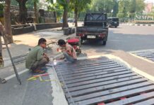 DPU Kota Semarang Jelaskan Penanganan Grill Jalan Pahlawan, Perbaikan Struktur Rampung, Grating Baru Tiba 20 Juli