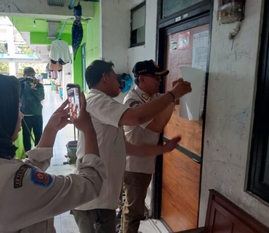 22 Kamar di Rusun Kudu Semarang Disegel Satpol PP