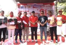 Semarak Kemerdekaan, Ribuan Warga Lamper Kidul Tumpah Ruah Ikuti Jalan Sehat dan Gempita Kampung Emas Merdeka