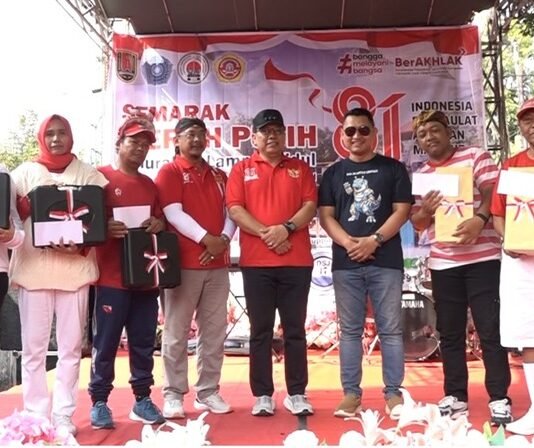 Semarak Kemerdekaan, Ribuan Warga Lamper Kidul Tumpah Ruah Ikuti Jalan Sehat dan Gempita Kampung Emas Merdeka